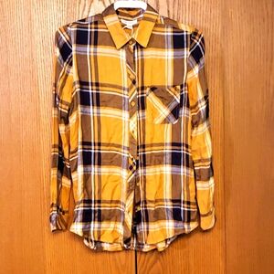 Beach Lunch Lounge Mustard Women's M Top